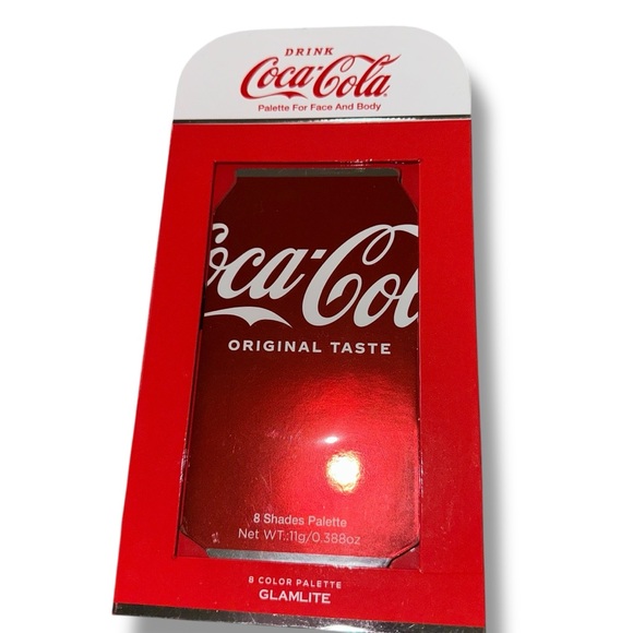 Glamlite Other - Glamlite x Coca-Cola Original Palette NIB 8 Pan Eyeshadow Shades Collectible